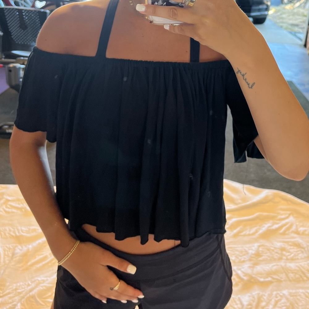 Urban outfitters off the shoulder top